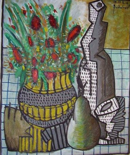 flores y bodegon