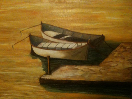 Barcas atardecer