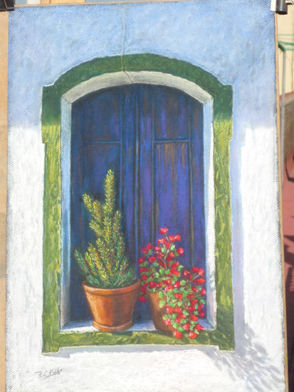 Ventana portuguesa Pastel Paper Others