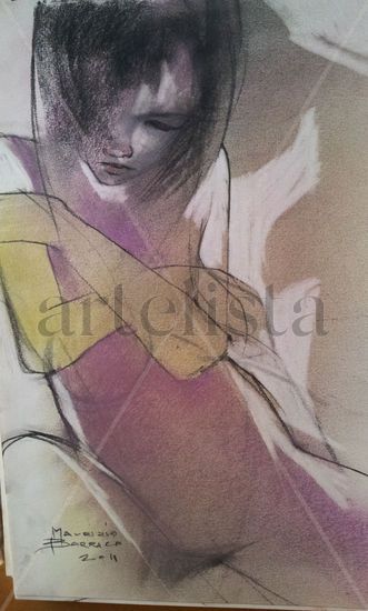 EL SUENO Y PENSAMIENTOS Pastel Papel Desnudos