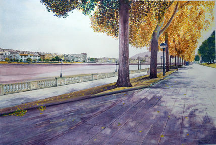 Paseo  Ria do Burgo