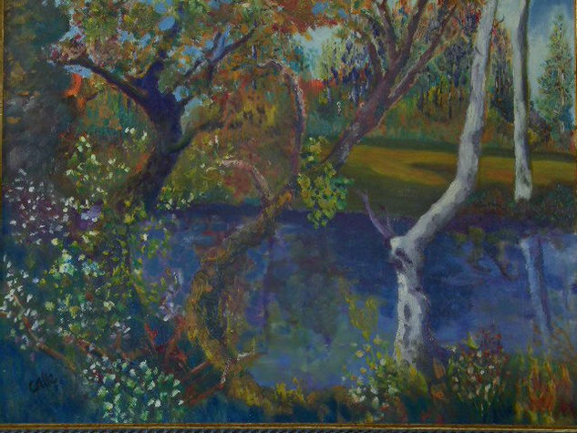 EL RIO Oil Canvas Landscaping