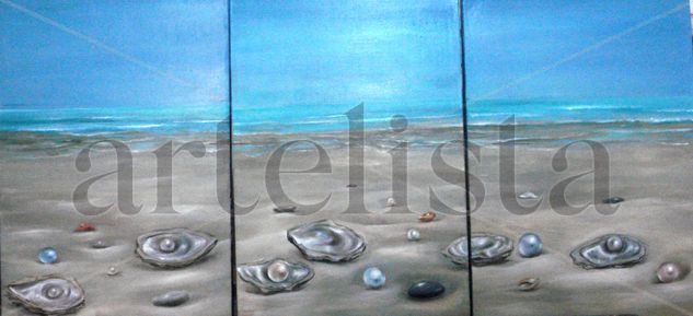 Playa Oil Canvas Landscaping