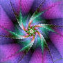 FRACTAL 3D.  FLOR  DEL   COSMOS