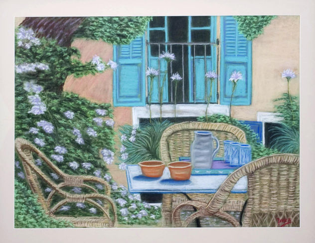TERRAZA EN JARDIN