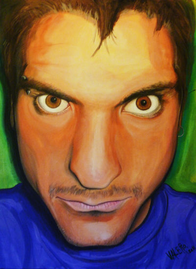 autorretrato Acrílico Lienzo Retrato