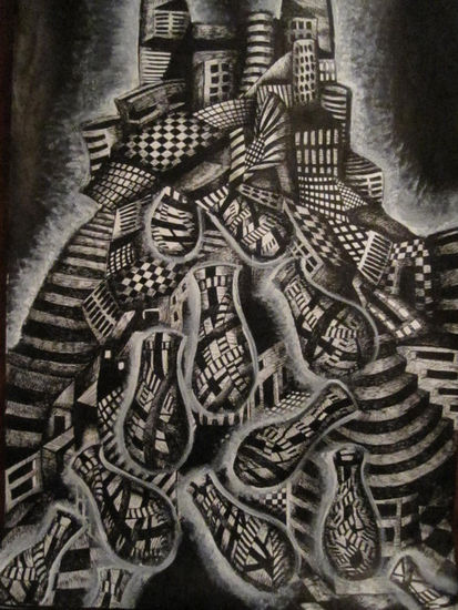 DIBUJO EN TAMAÑO MEDIANO. Charcoal