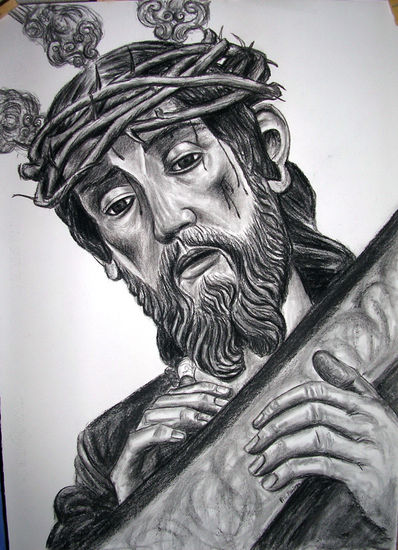 Ntro. Padre Jesús de la Pasión Charcoal