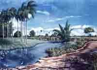 Arrollo. Oil Canvas Landscaping