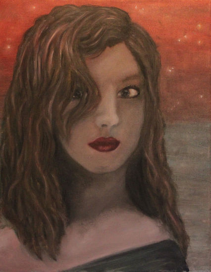 Magia Oil Canvas Portrait