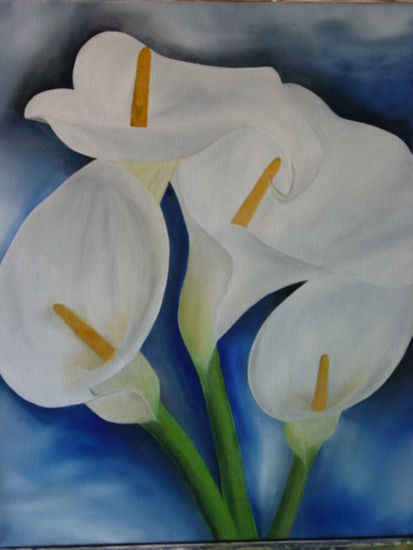 los cartuchos Oil Canvas Floral Painting