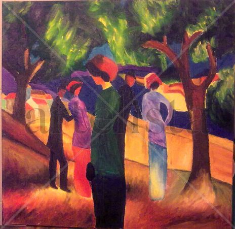 Gente paseando
