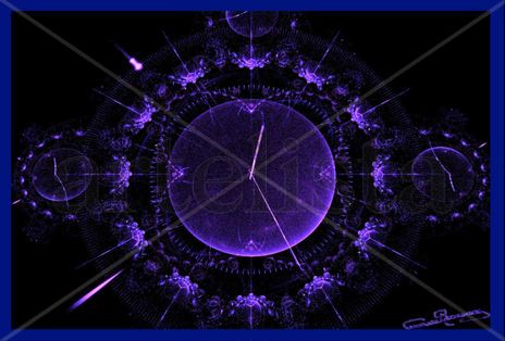 Fractal. reloj...