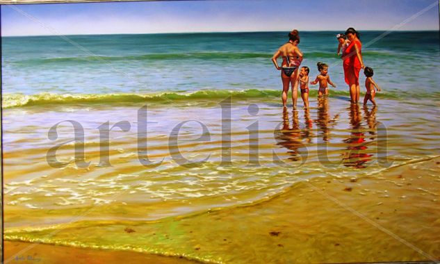 Madres Oil Canvas Landscaping