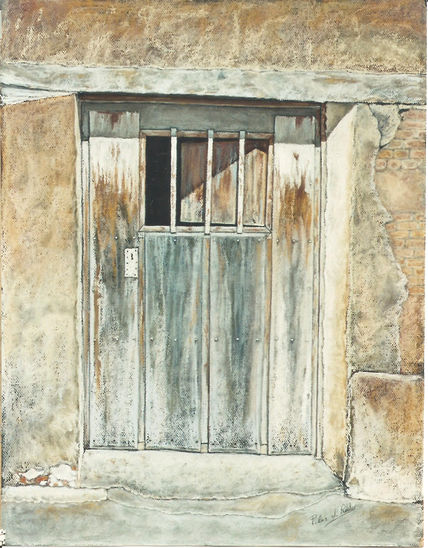 Puerta granero