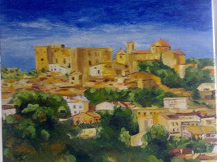 Altafulla Oil Canvas Landscaping