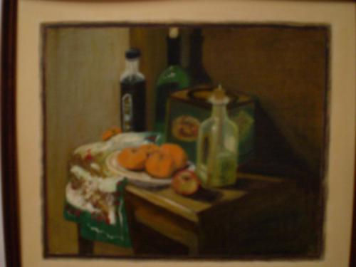 Bodegón aceitera Oil Canvas Still Life Paintings