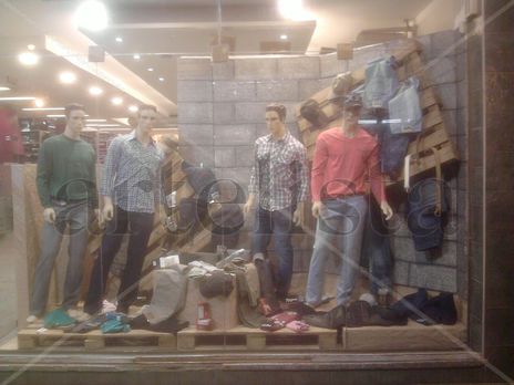 Decoracion vidriera.