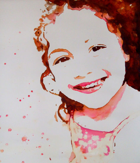 María Oil Canvas Portrait