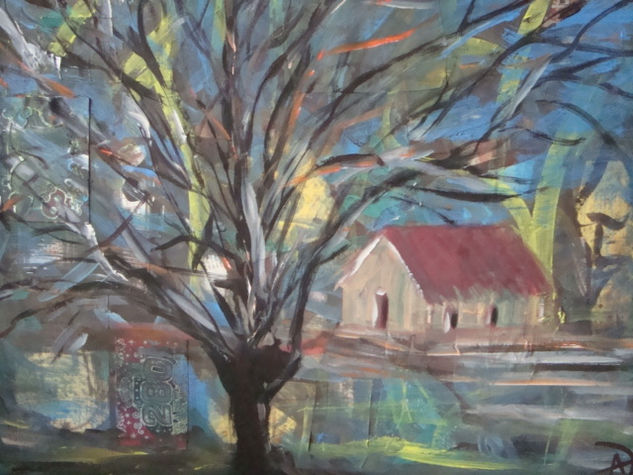 ARBOL ORIGINAL Oil Canvas Landscaping