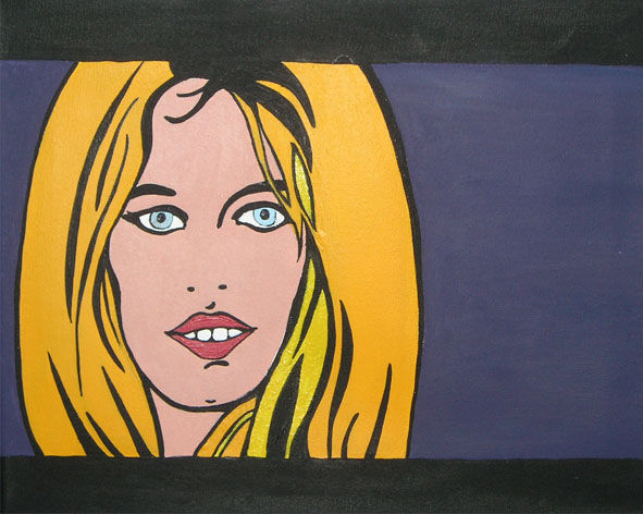 Brigitte Bardot Acrylic Canvas Others