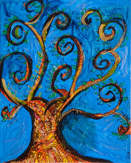Arbol con vida