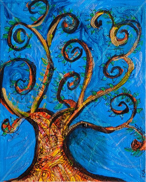 Arbol con vida