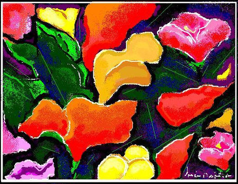 Flores da  felicidade