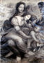 Ana la virgen y el niño