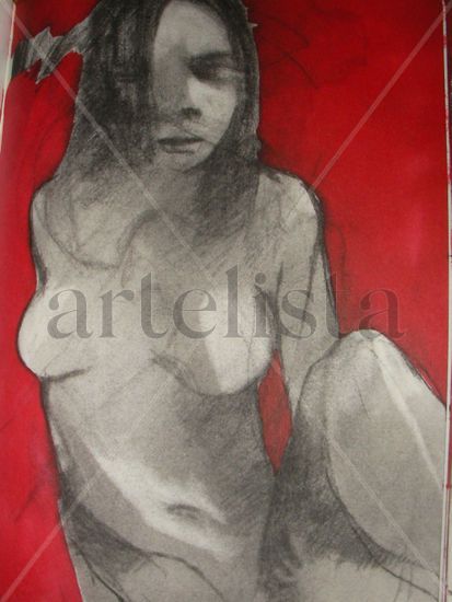 PUTA Pastel Paper Nude Paintings