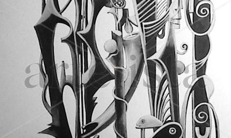 Arte Primitivista.Encuentro entre soles y sus sombras