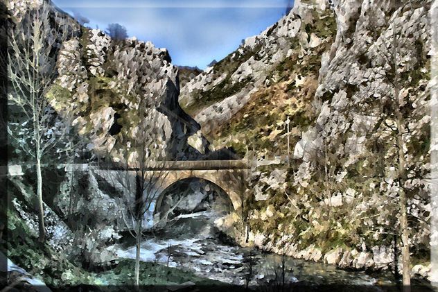 Paisaje de Caso. - Rf. 130-3