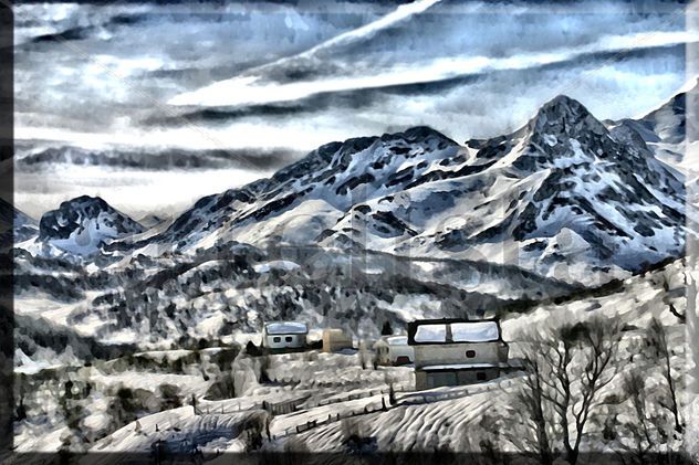 Paisaje puerto de Tarna - Rf.39-3