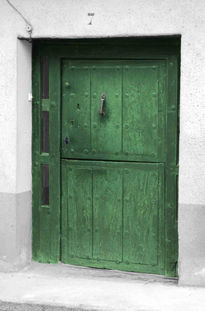 Puerta verde