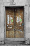 puerta con publicidad