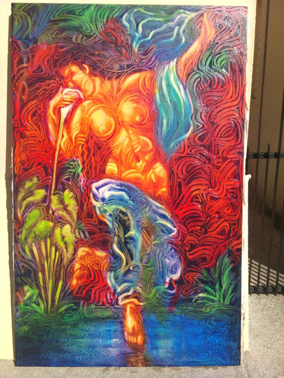 un suspiro Óleo Lienzo Paisaje