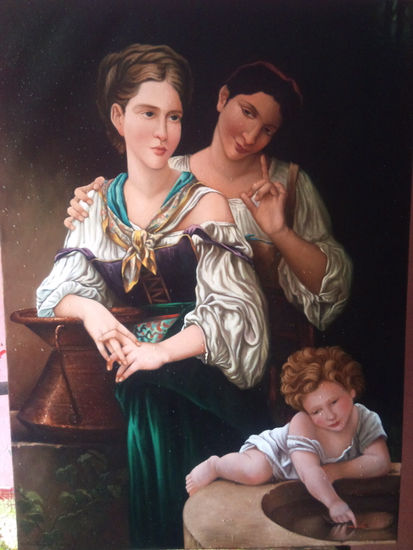 un silencio Óleo Lienzo Paisaje