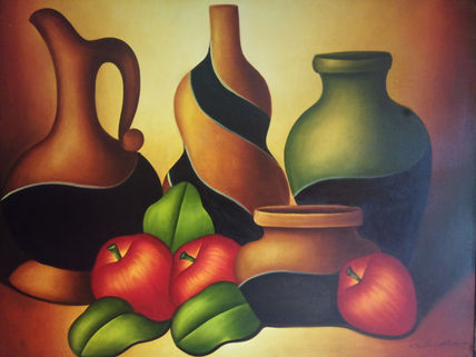Bodegon de tinajas