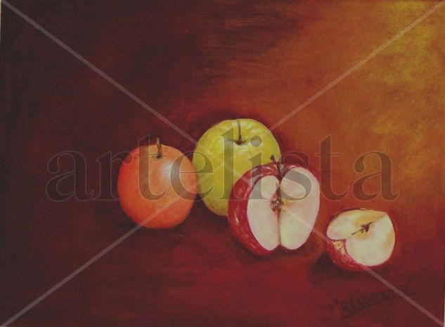 bodegón de frutas Oil Canvas Still Life Paintings