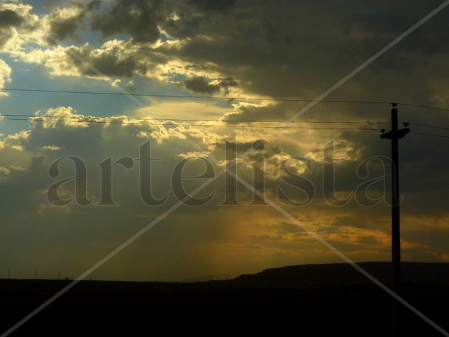 atardecer en villa el chocon 1 