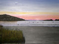 Atardecer en la playa 1