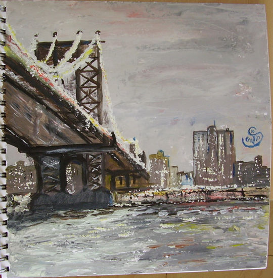 Nueva York Acrylic Canvas Landscaping