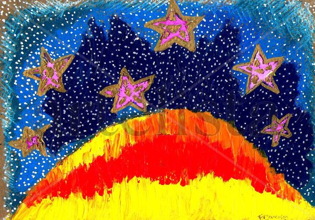 ESTRELLAS Mixed media Paper Others