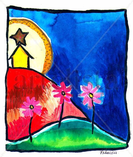 Pesebre en la pradera