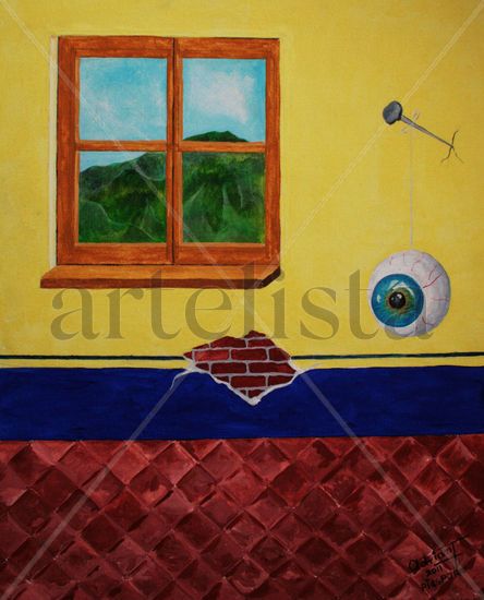 MI OJO Oil Canvas Figure Painting