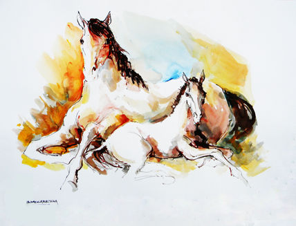 Maternidad  75x100cms
