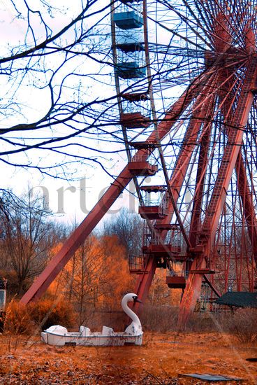 Achterbahn Spreepark Architecture and Interiorism Color (Digital)