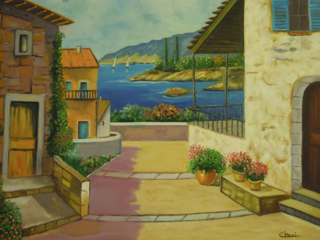 SOSIEGO Oil Canvas Landscaping