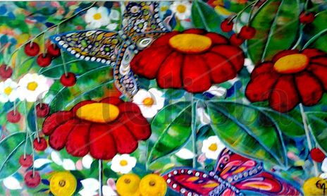El color Amalgamado de mis Flores