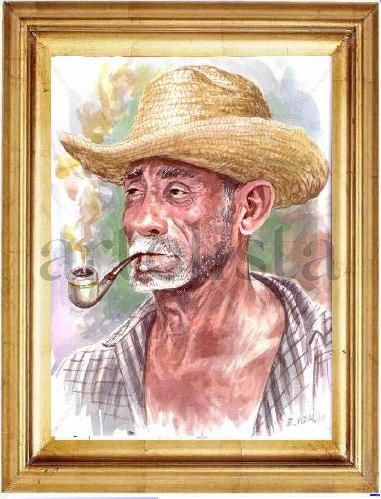 viejo en watercolor3 